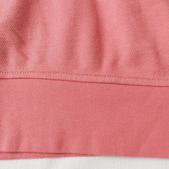 Kenneth Roberts Orange Pink Long Sleeve Quarter Zip Sweater Men's Size Medium - Picture 12 of 12